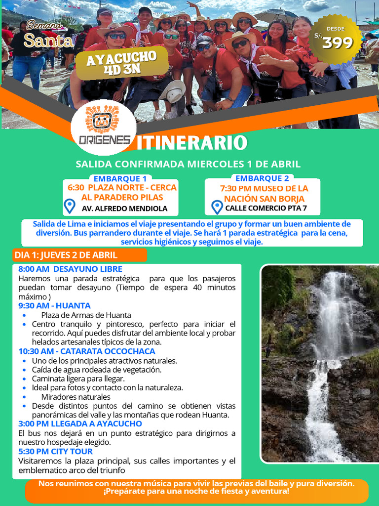 Ayacucho Origenes Semana Santa 2026 (2) | PDF