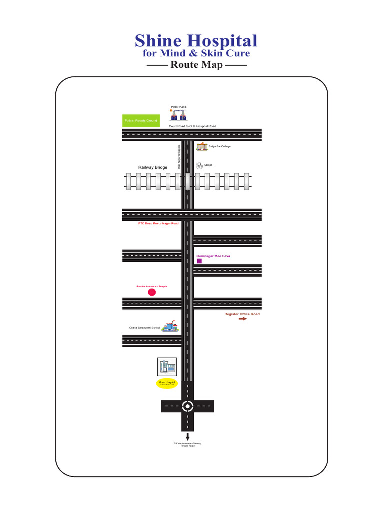Shine Hospital Route Map | PDF