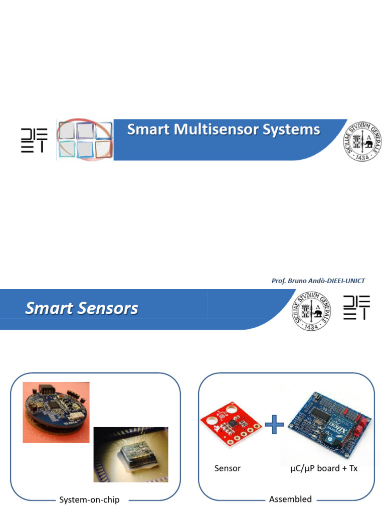 Smart Multi Sensor Systems 2025 | PDF | Gyroscope | Wireless Sensor Network