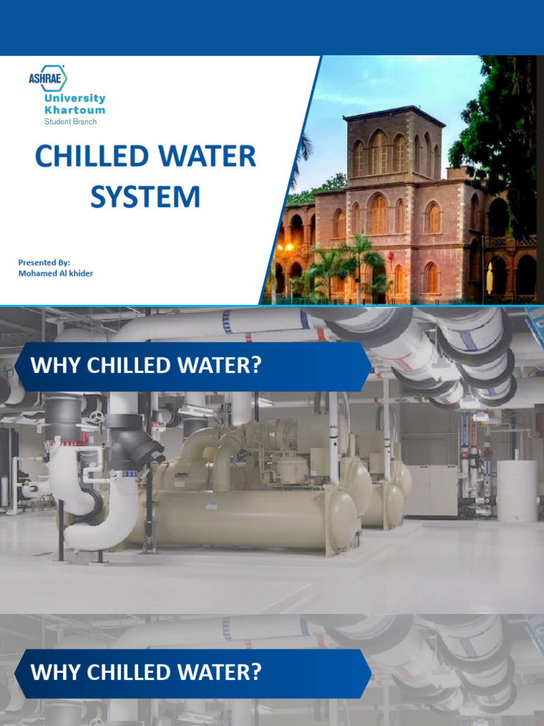 Chilled Water System | PDF | Air Conditioning | Pump