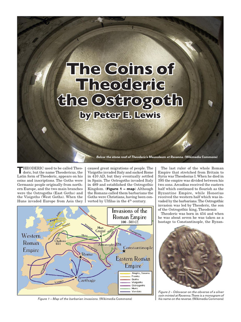 The Coins of Theoderic The Ostrogoth | PDF | Late Antiquity