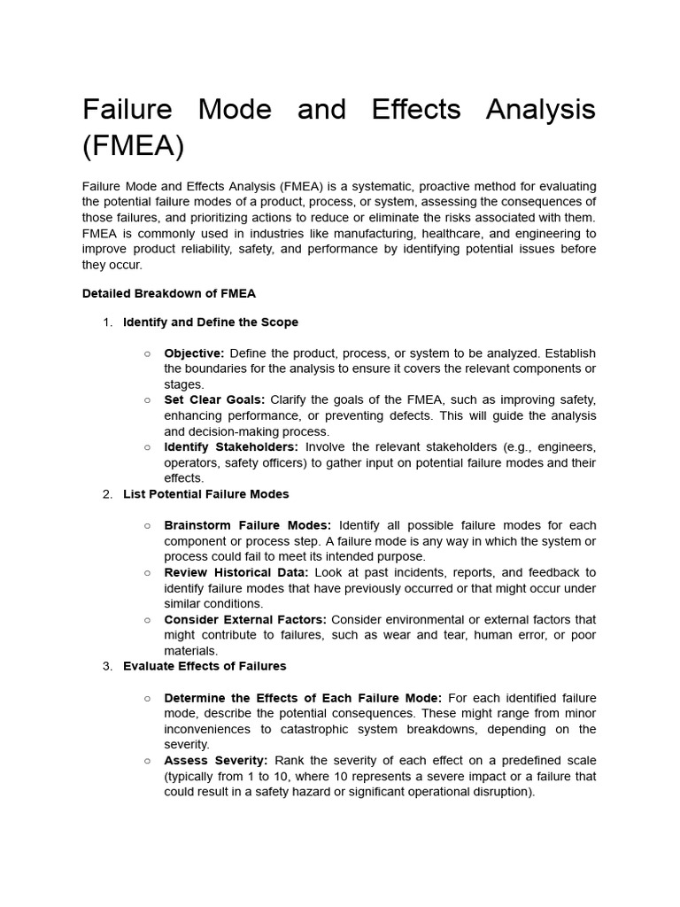 Module+3_article_Failure+Mode+and+Effects+Analysis+(FMEA) | PDF | Safety