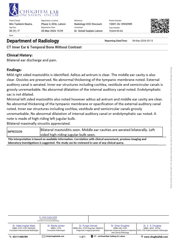 ReportViewer (1) | PDF | Ear | Radiology