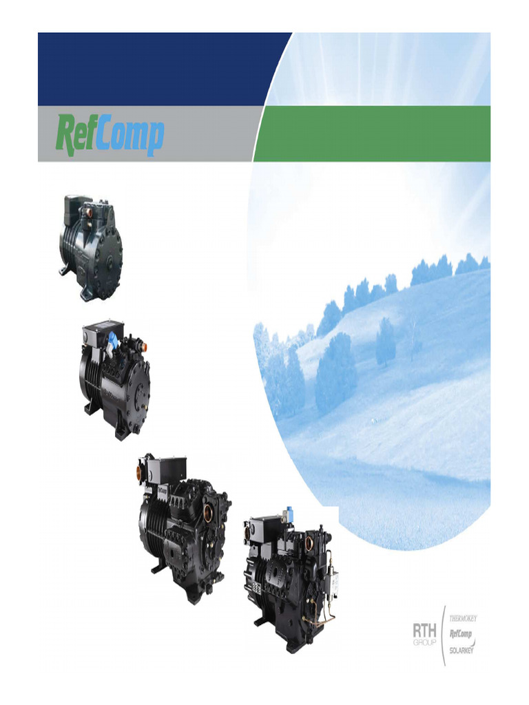 Datos Tecnicos Refcomp SP | PDF | Refrigerante | Resistencia Eléctrica ...