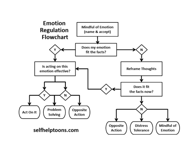 Emotion Regulation Flowchart | PDF