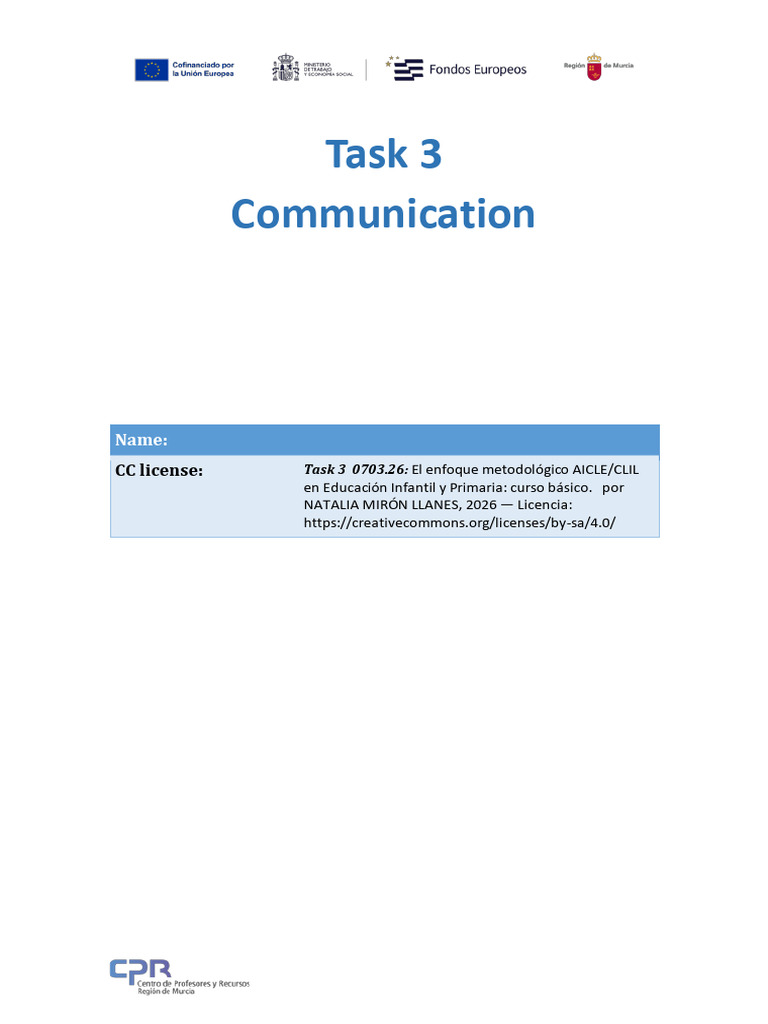 Task 3 Communication Template (1) | PDF