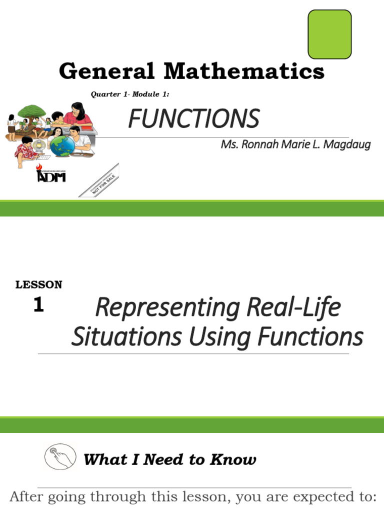 GM Mod1 L1 Functions Relations | PDF | Function (Mathematics ...
