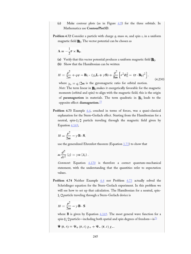Griffiths - Introduction to Quantum Mechanics 3rd ed 2018 | PDF | Spin ...