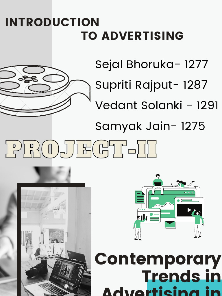 Project 2 Contemporary Trends of Advertising in India | PDF ...