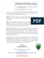 Efeitos Clínicos e Perfil de Segurança Do Bloqueio Químico Com Altas Doses de Neurotoxina Botulinica A em Crianças Menores de 2 Anos: Descrição de 11 Procedimentos - POSTER XXIII CBMFR 2012