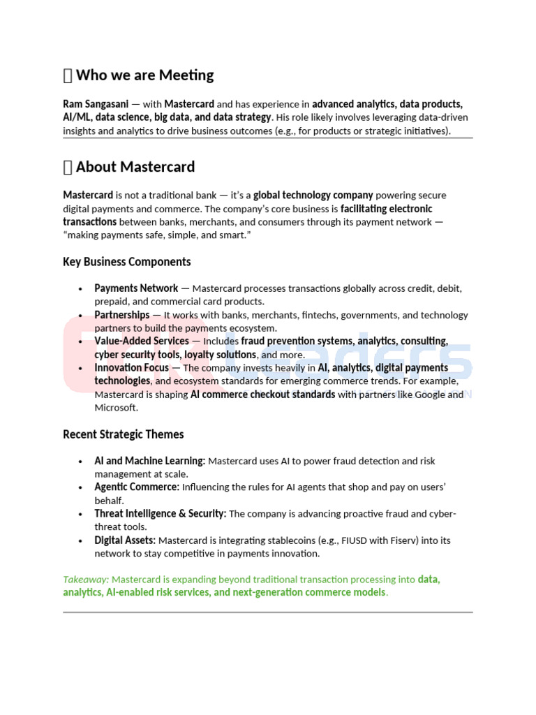 TL_Ram _ Mastercard _ Preread _Account Intelligence Document_Jan 2026 ...