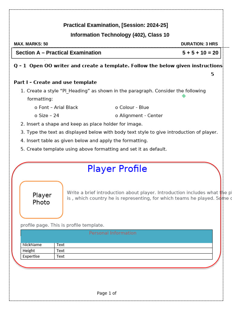 Practical Paper 2 | PDF | Spreadsheet | Software