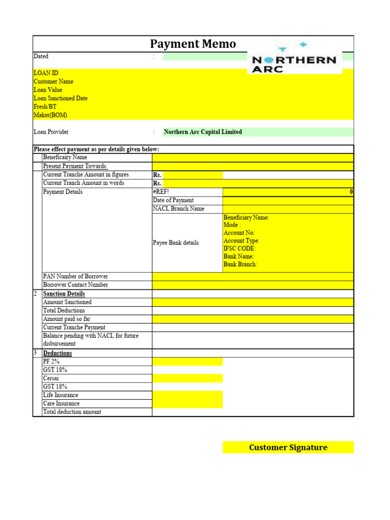 DB Memo Sample | PDF
