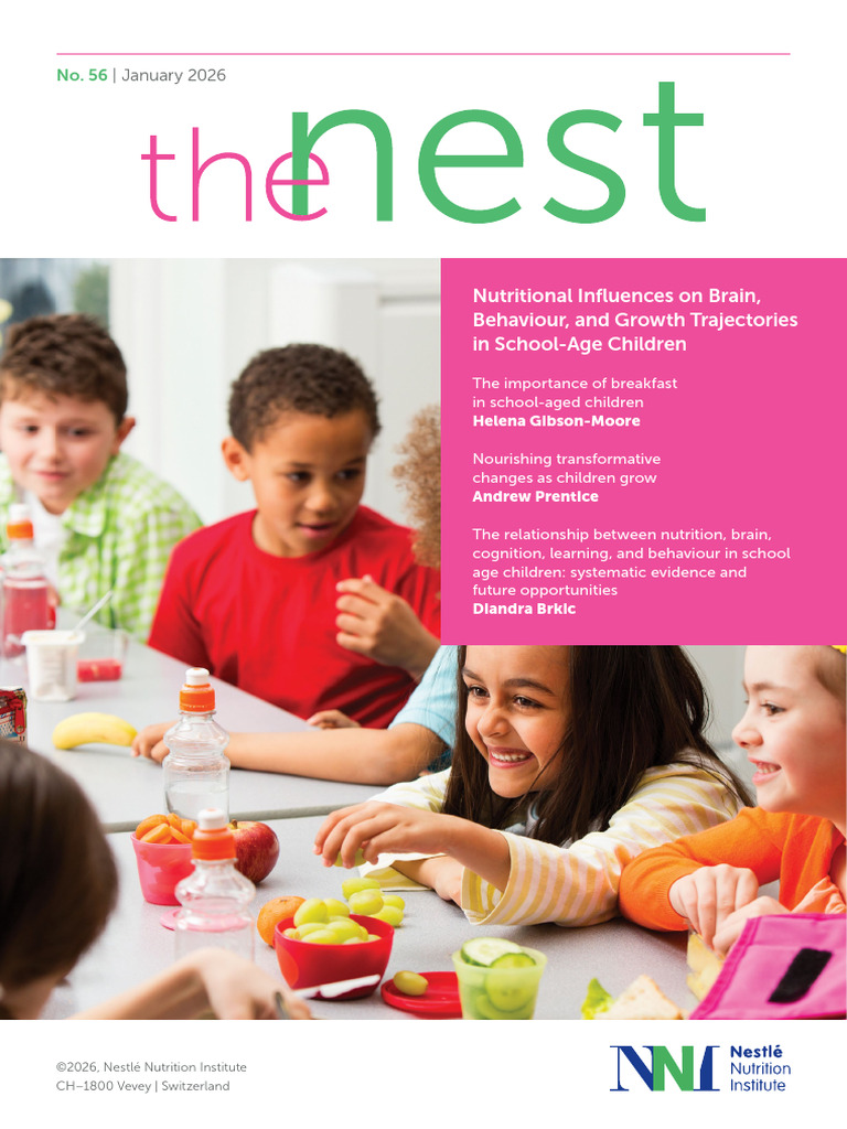 The Nest 56 Nutritional Influences on Brain, Behaviour, And Growth ...