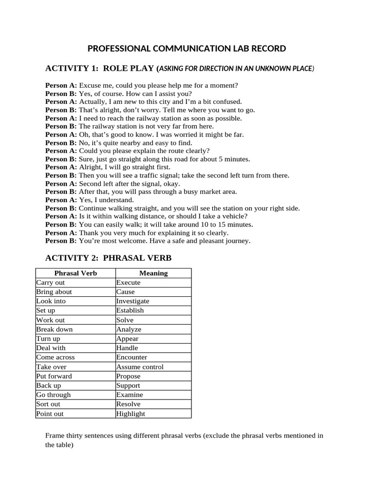 Pc Lab Record | PDF | Narrative