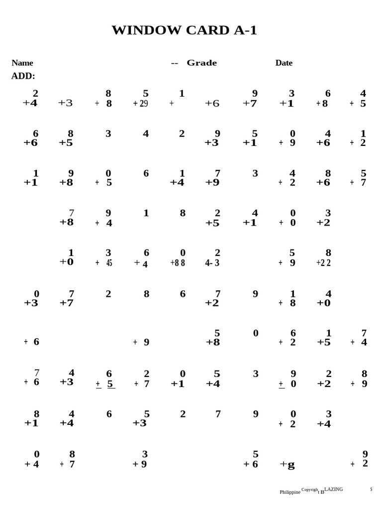 604582403-Math-Window-Cards-1-3-1 (2) | PDF
