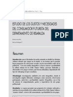 10. Estudios de Los Gustos y Necesidades Del Consumidor Futurista