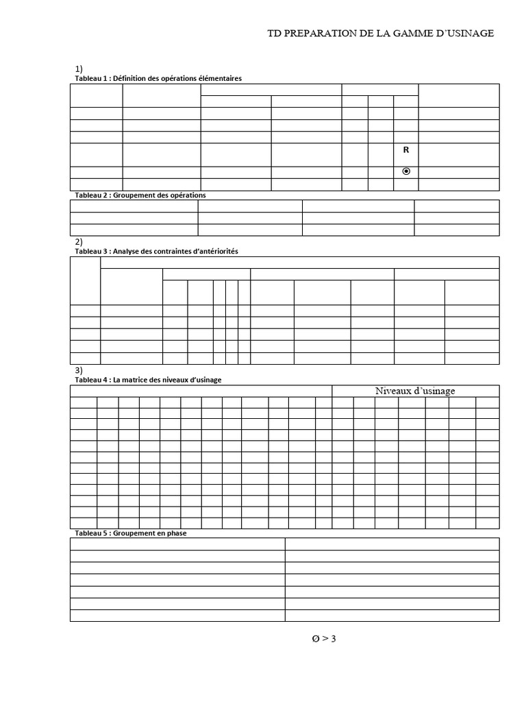 Correction TD 1 | PDF | Usinage | Outil de tour