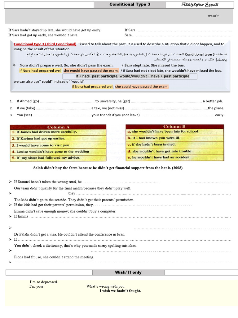 Conditional 3 - Rakibi | PDF | Language Families | Linguistics