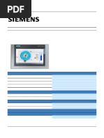 SIMATIC HMI MTP1200 Data Sheet | PDF | Usb Flash Drive | Memory Card
