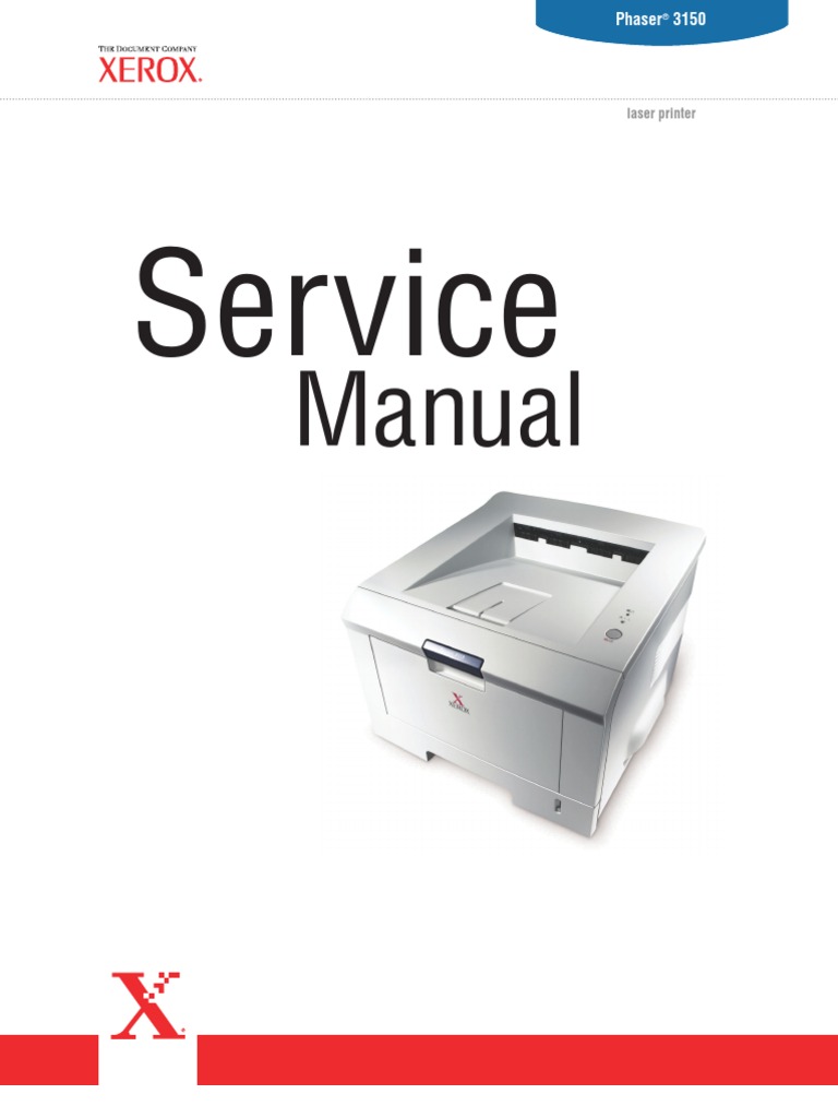 Xerox Phaser 3150 Service Manual | PDF | Office Equipment | Electrical ...
