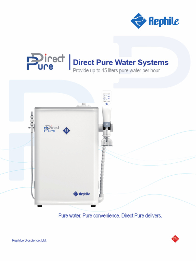 Direct Pure Water System Overview | PDF | Purified Water