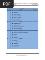 Aproject Report On On Customer Satisfactioin Regarding After Sales Servicesof Mahindra&amp Mahindra