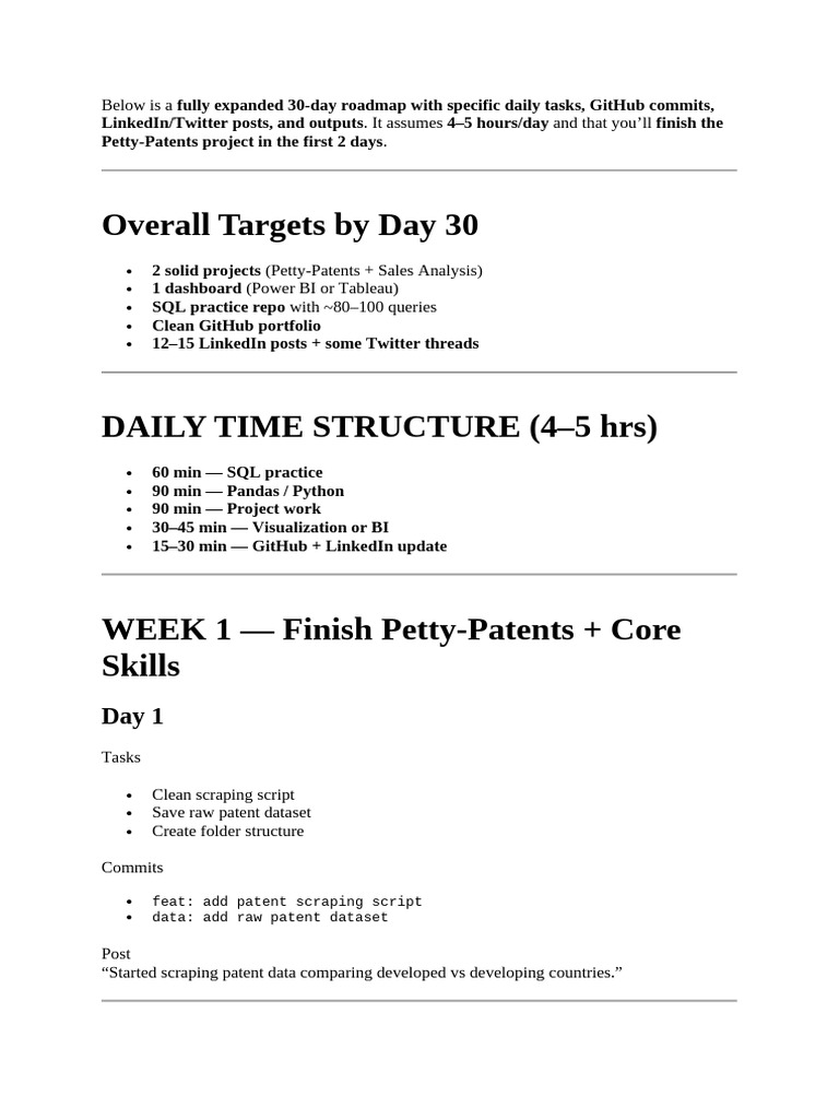 Data Sceince Internship | PDF | Sql | Data Analysis