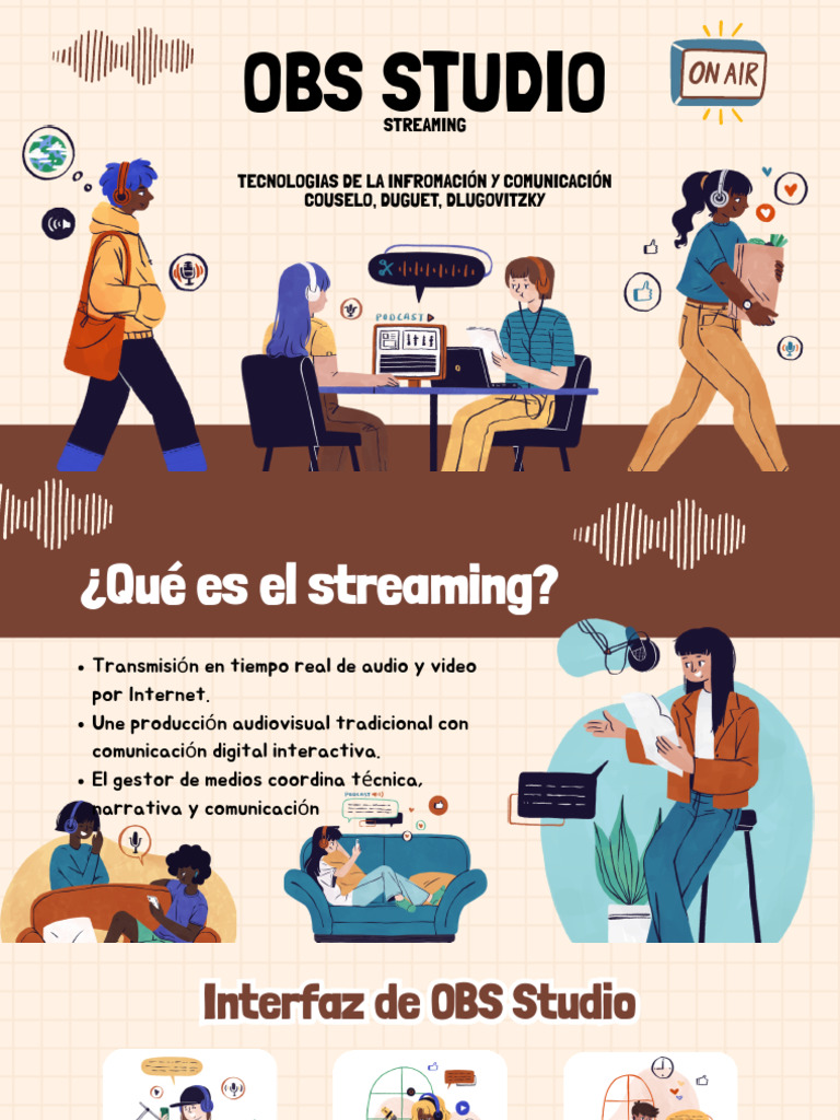 Presentación Streaming Tic | PDF | Streaming Media | Tecnología digital