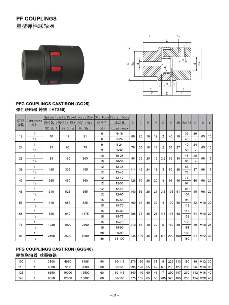 Rotex Coupling Catalogue-Copiar | PDF
