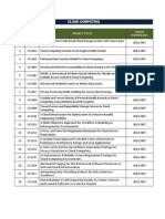 IEEE Project Titles