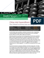 Data Scan: China July Expenditure Data