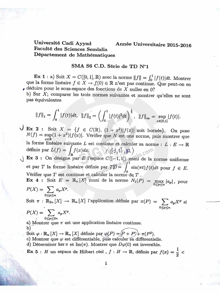 TD 1 | PDF