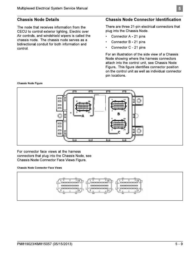 Chassis Node Pin Out | PDF