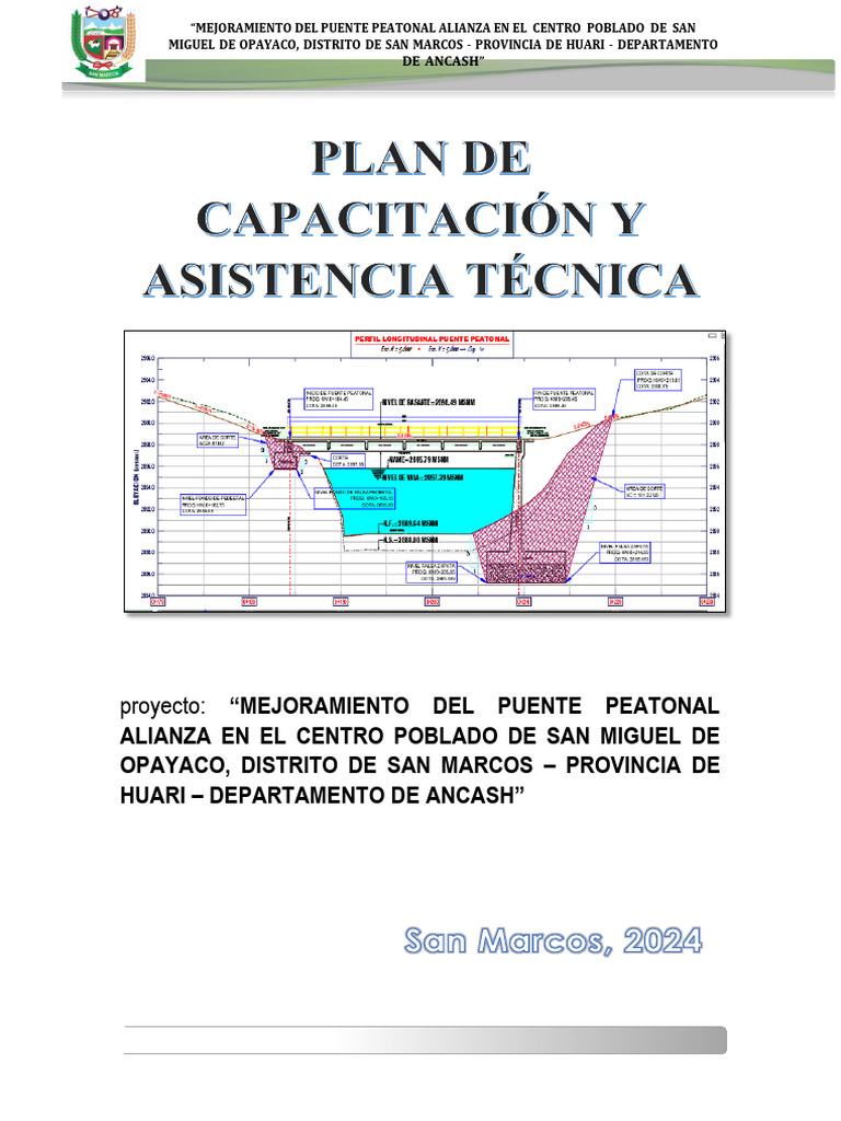 10.8 Plan de Capacitacion y Sistencia Tecnica | PDF | Evaluación ...
