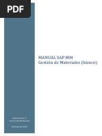 Transacciones de Inventario en SAP | PDF | Informática