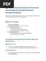 iMocha Assessment Proctoring Guidelines | PDF