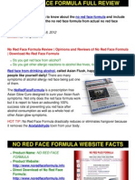 No Red Face Formula PDF