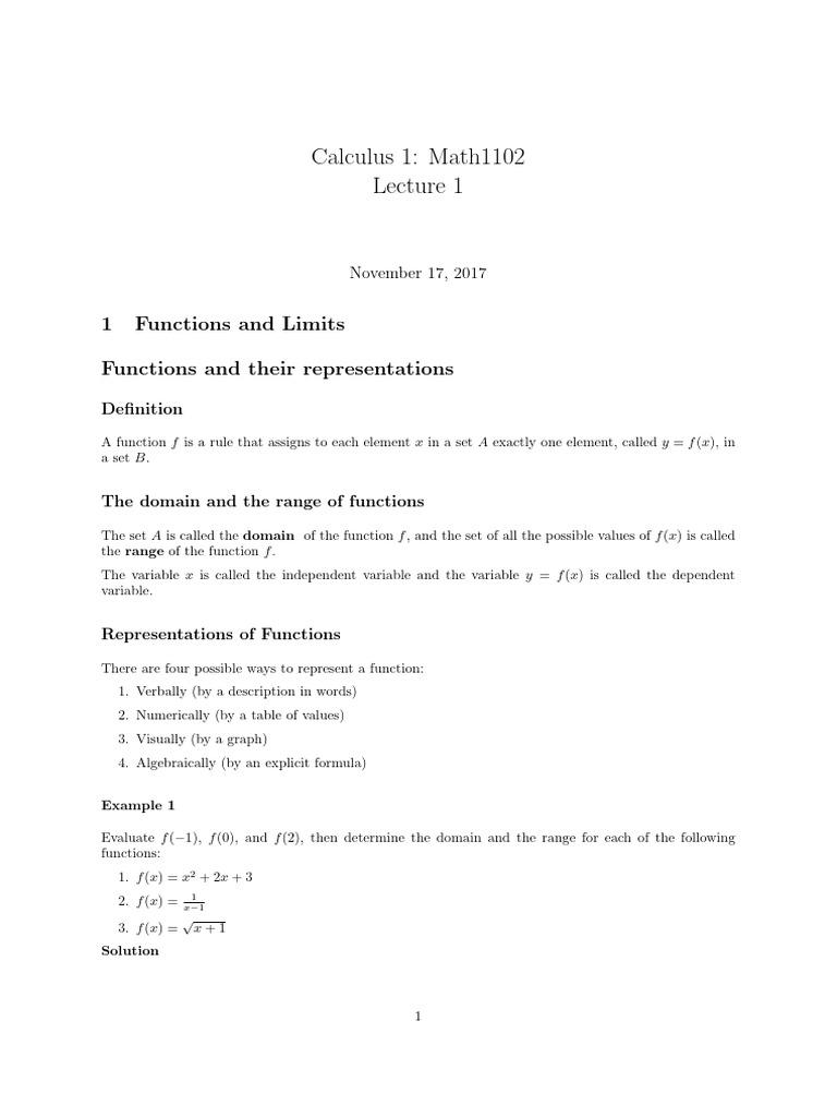 lec 1 | PDF
