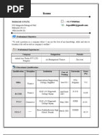 Download  MBA FINANCE RESUME Experiance by  Babasab Patil  Karrisatte  SN102431061 doc pdf