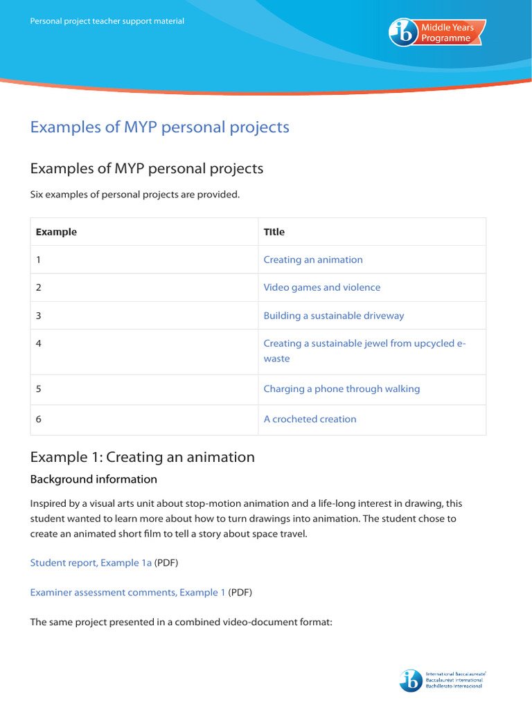 MYP_PP_examples__2_ | PDF