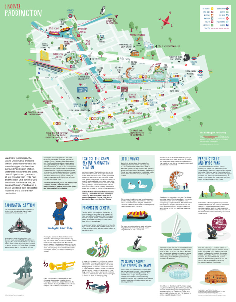 Discoverpaddington Map | PDF | Transport Infrastructure