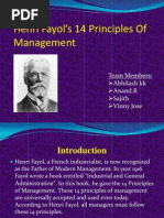 Henri Fayol - S 14 Principles of Management | PDF | Employment ...