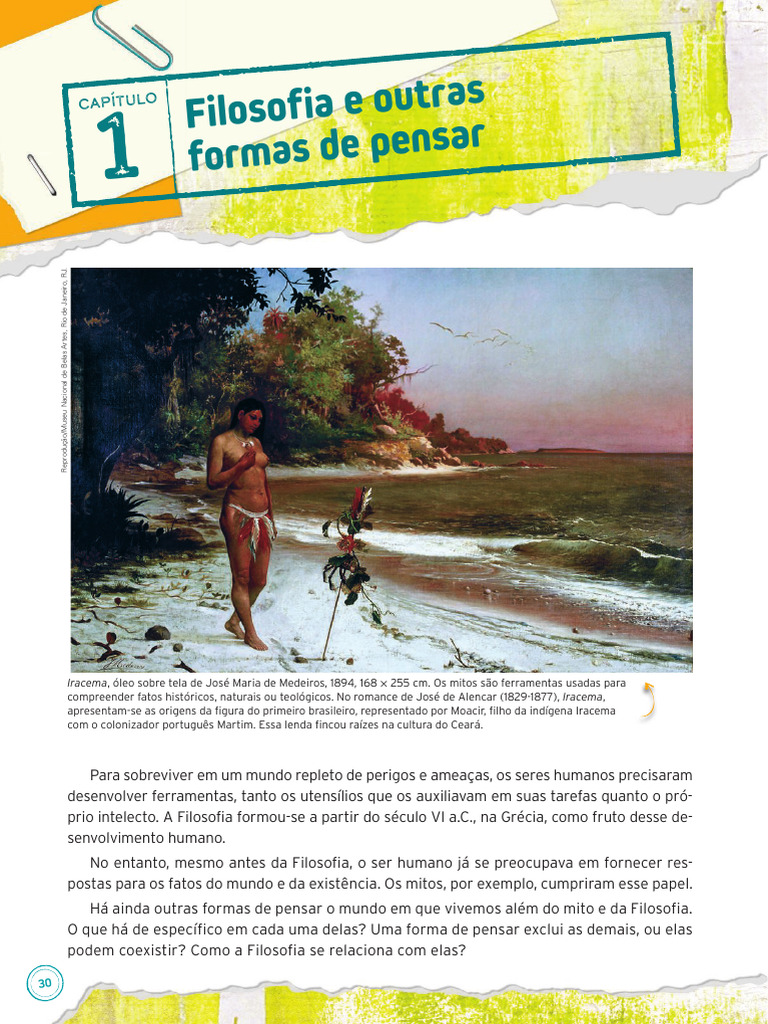 UNIDADE II - Filosofia e Outras Formas de Pensar-18bb198c29f0444fa21bc ...