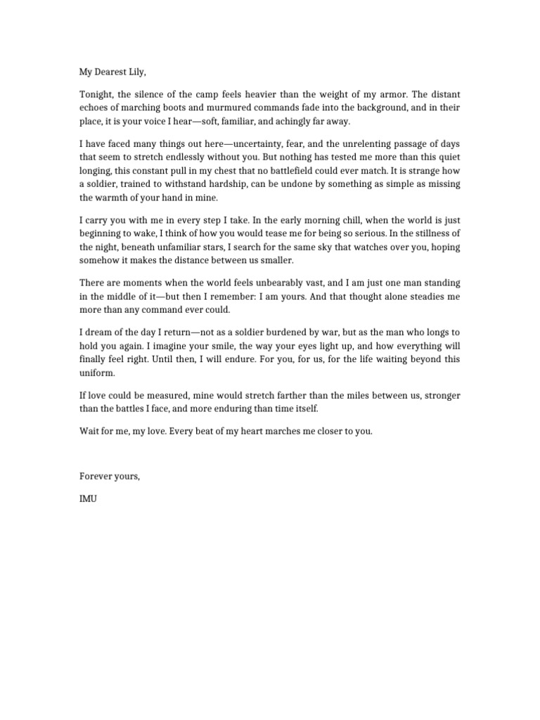 Love Letter | PDF