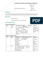 Sample of Micro Lesson Plan