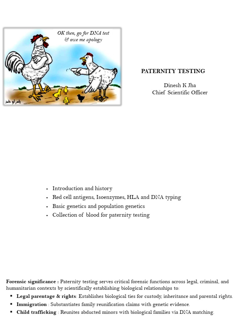 Paternity testing and DNA | PDF | Genetics | Biology