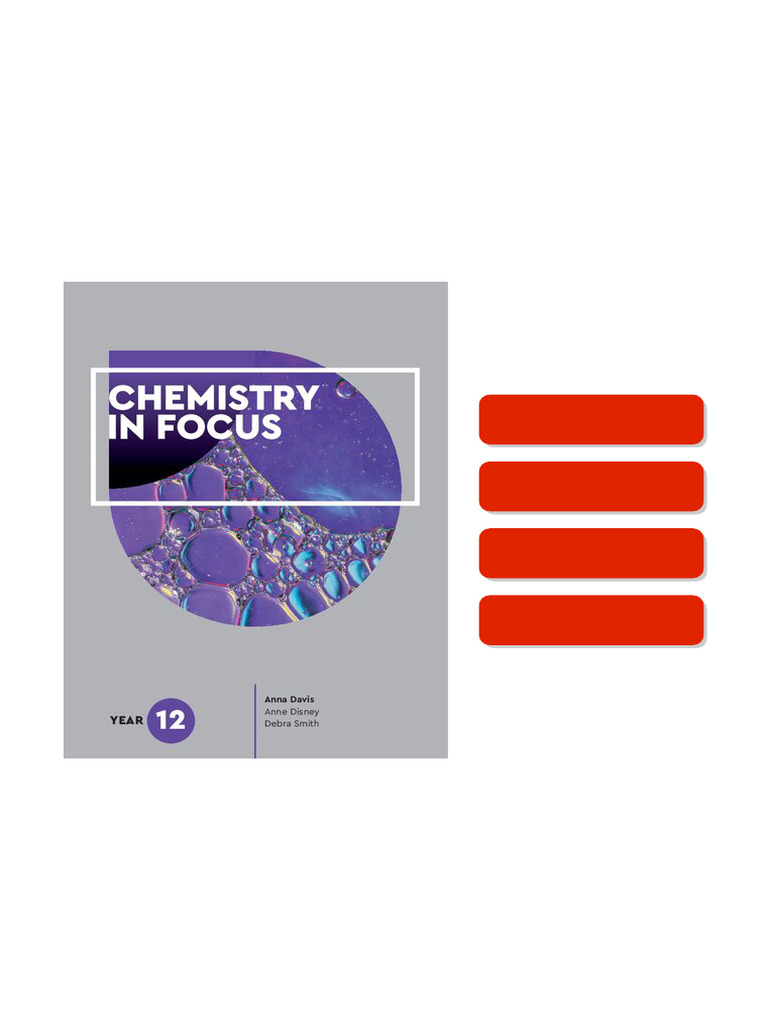 Chemistry in Focus Year 12 Student Book, 2nd Edition Roland Smith ...