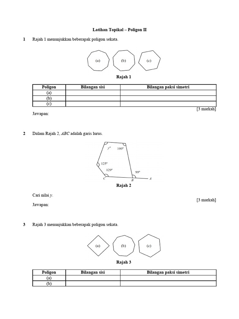 Pdfcookie.com Latihan Topikal Poligon II | PDF