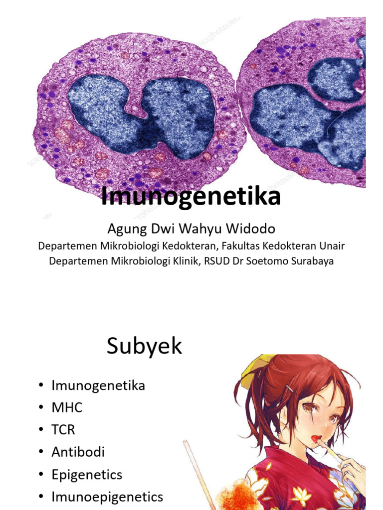 ADW Presentasi Imunogenetika MKDU PPDS 2024 | PDF | Epigenetics ...